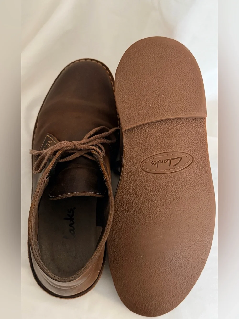 Clark’s Men's Brown Leather Chukka Boots 15522-